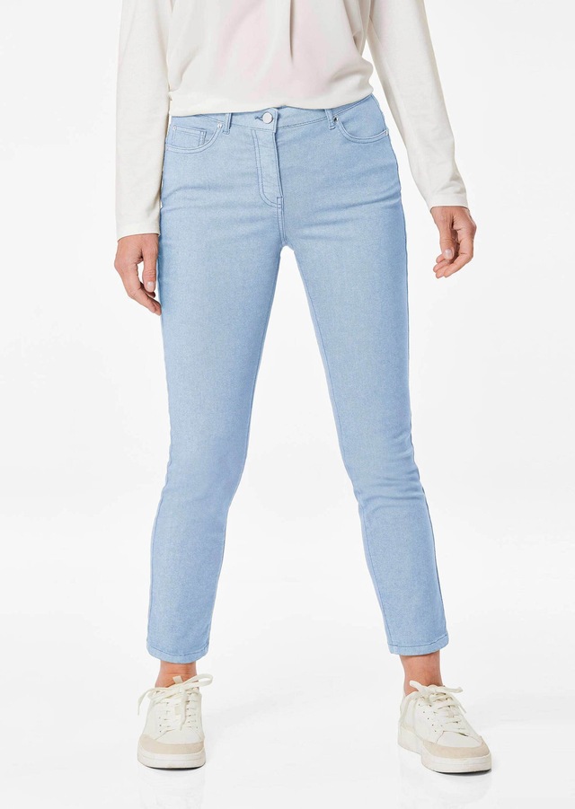 GOLDNER 7/8-Hose »Kurzgröße Schmale Stretchhose BELLA« Ohne
