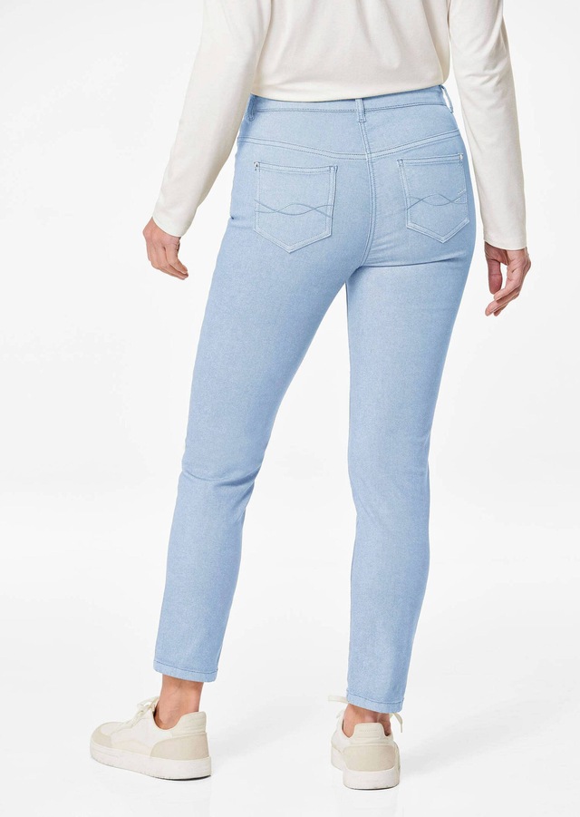 GOLDNER 7/8-Hose »Kurzgröße Schmale Stretchhose BELLA« Ohne