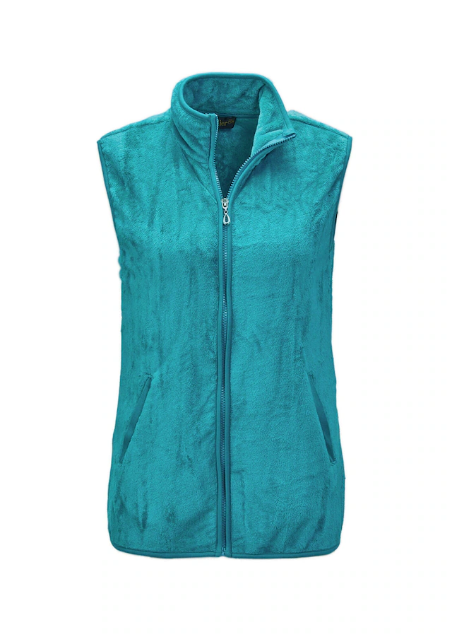 GOLDNER Kurzweste »Teddy-Weste aus flauschigen Fleece« Ohne