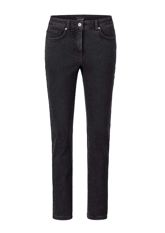 GOLDNER Thermohose »Stilvolle Winterhose in 5-Pocket-Form« Mit wärmender Innenseite