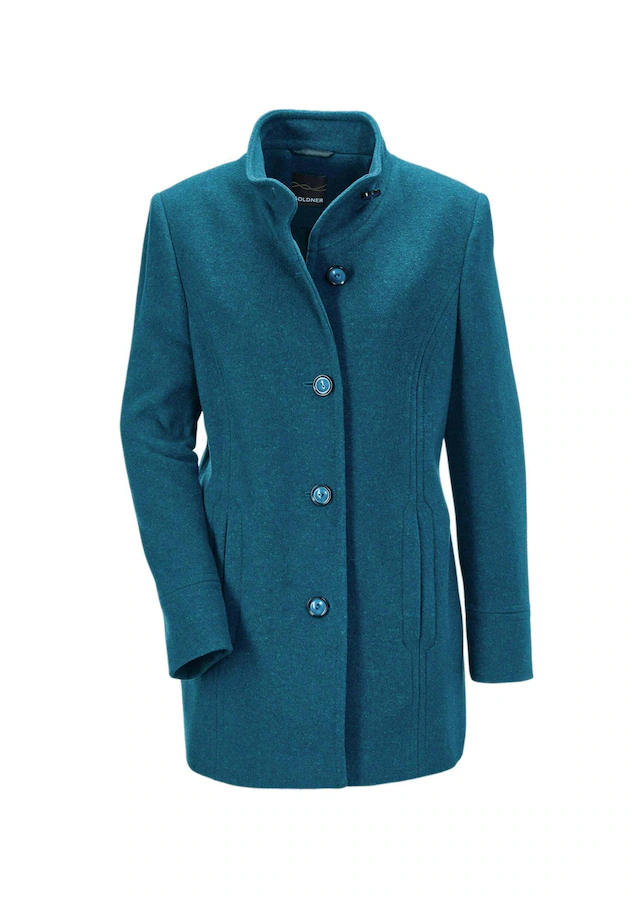 GOLDNER Wolljacke »Eleganter Wintermantel mit Stehkragen« Vielseitig zu kombinieren