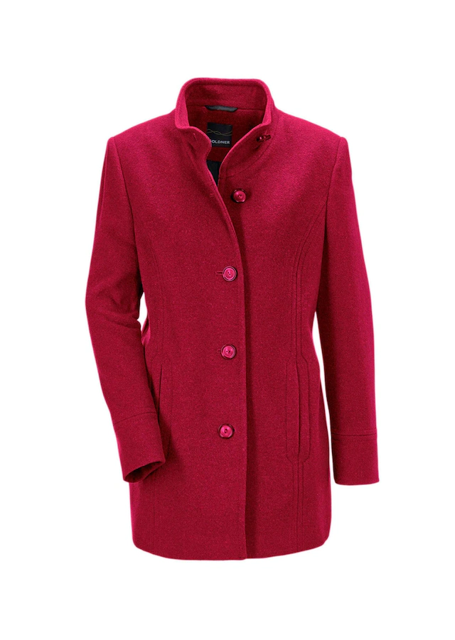 GOLDNER Wolljacke »Eleganter Wintermantel mit Stehkragen« Vielseitig zu kombinieren