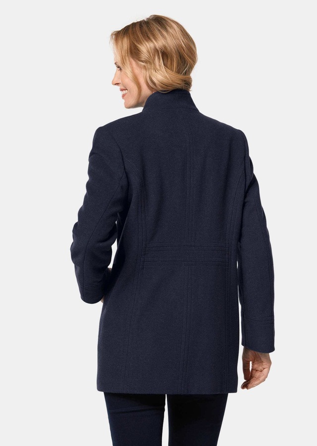 GOLDNER Wolljacke »Eleganter Wintermantel mit Stehkragen« Vielseitig zu kombinieren