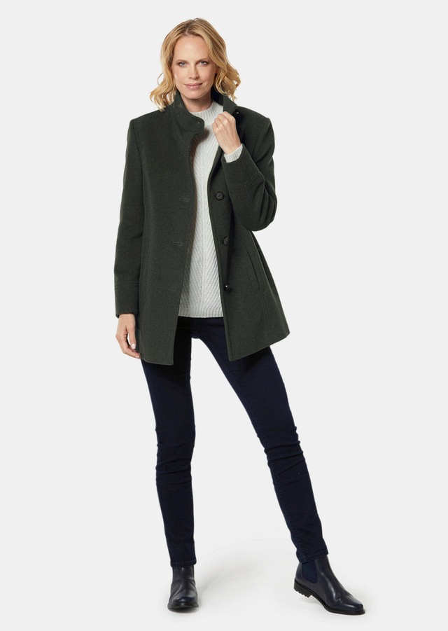 GOLDNER Wolljacke »Eleganter Wintermantel mit Stehkragen« Vielseitig zu kombinieren