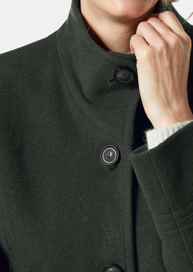 GOLDNER Wolljacke »Eleganter Wintermantel mit Stehkragen« Vielseitig zu kombinieren