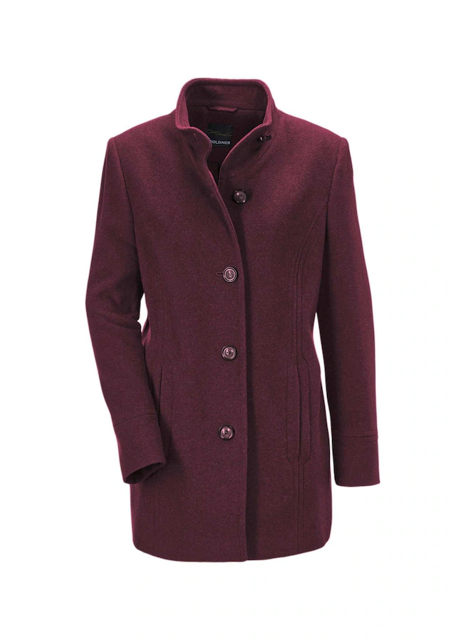 GOLDNER Wolljacke »Eleganter Wintermantel mit Stehkragen« Vielseitig zu kombinieren