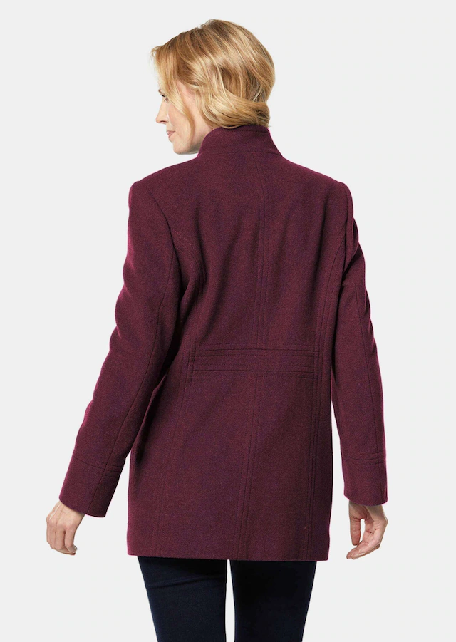 GOLDNER Wolljacke »Eleganter Wintermantel mit Stehkragen« Vielseitig zu kombinieren