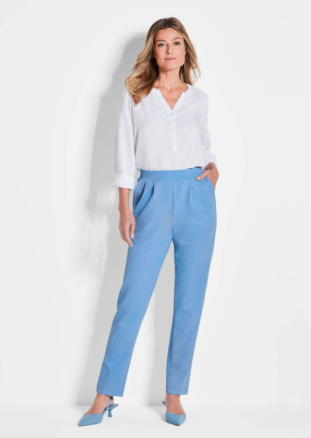 GOLDNER Schlupfhose »Businesshose SARA mit Komfortbund« Temperaturausgleichende Eigenschaft