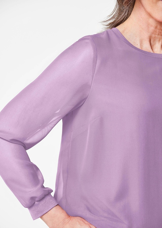 GOLDNER Klassische Bluse »Schlupfbluse« Luftiiger Chiffon