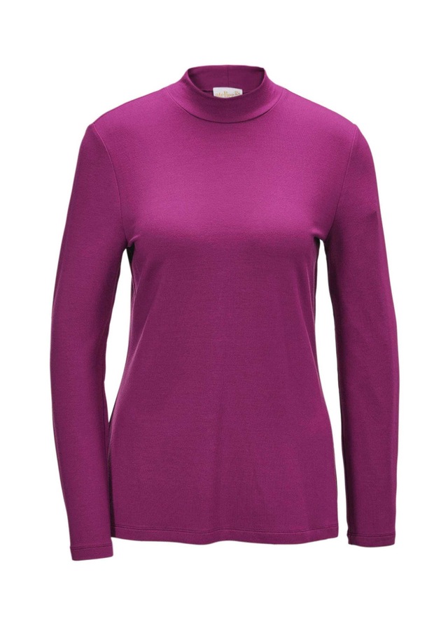 GOLDNER Longpullover »Stehkragenshirt mit Langarm« Ohne