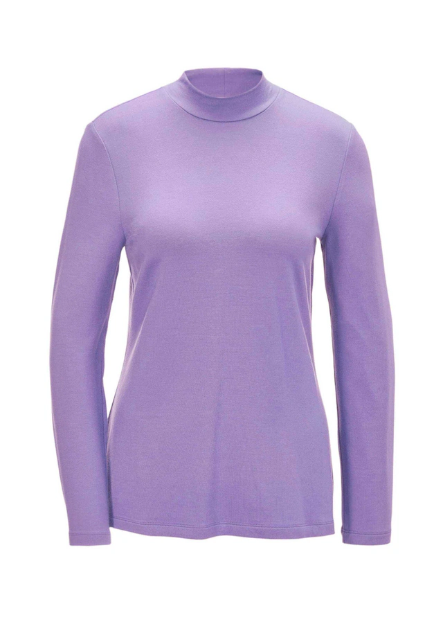 GOLDNER Longpullover »Stehkragenshirt mit Langarm« Ohne