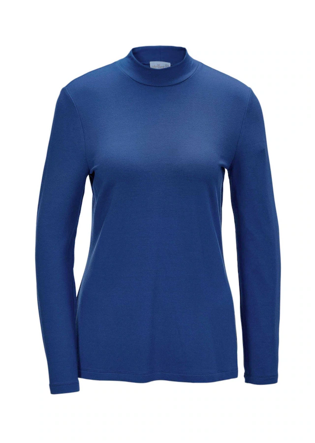 GOLDNER Longpullover »Stehkragenshirt mit Langarm« Ohne