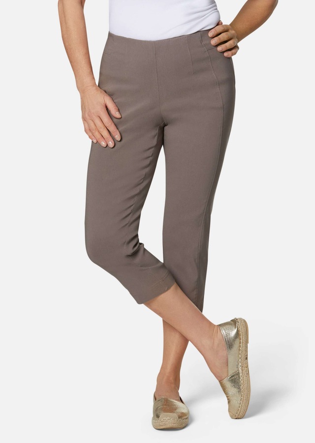GOLDNER Schlupfhose »Schlupfhose LOUISA mit Steppnähten« Superelastisch