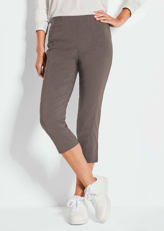 GOLDNER Schlupfhose »Schlupfhose LOUISA mit Steppnähten« Superelastisch