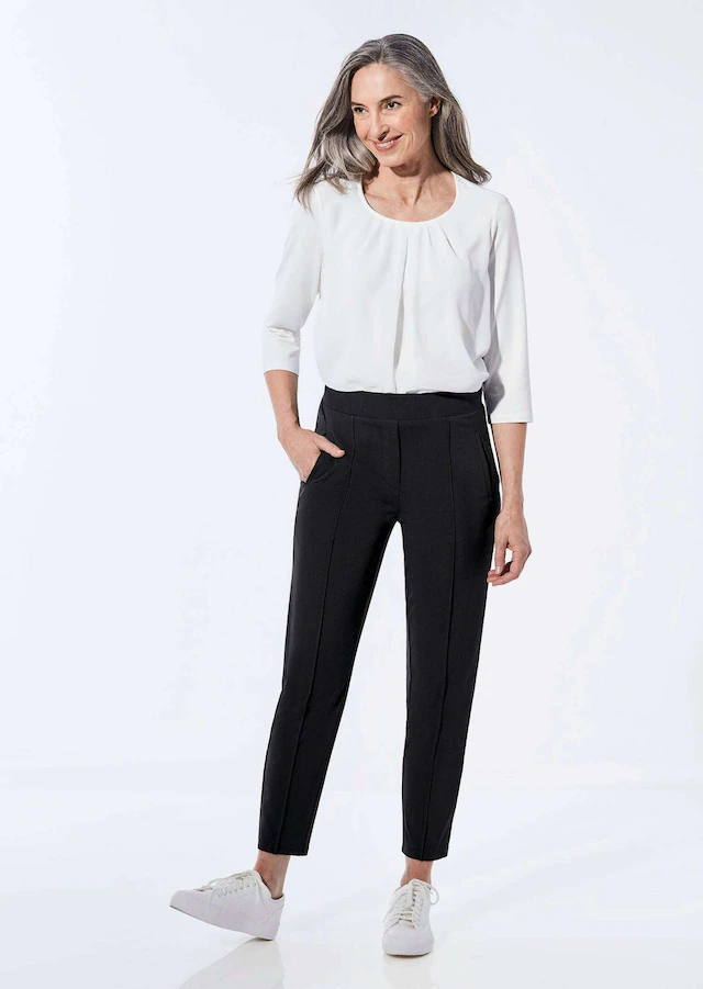 GOLDNER Schlupfhose »Kurzgröße Elegante 7/8-Schlupfhose SARA« Ohne