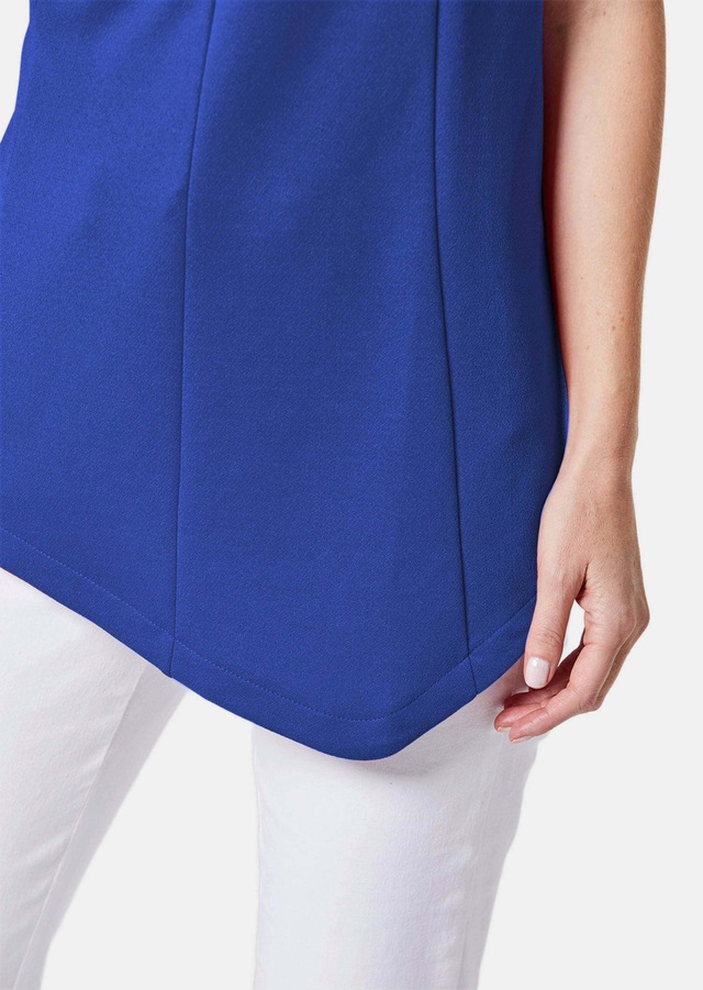 GOLDNER Langarm-Poloshirt »Kurzgröße Zipfelshirt« Ohne