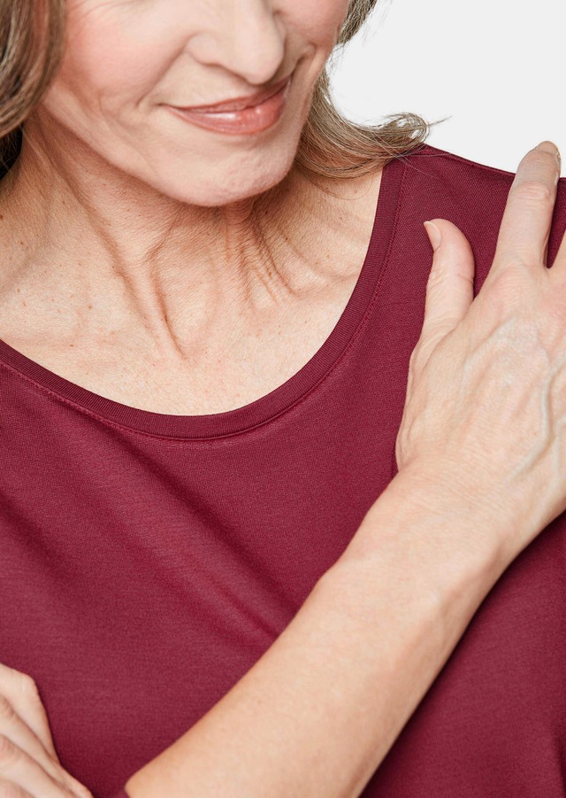 GOLDNER 3/4-Arm-Shirt »Kurzgröße Kombifreundliches Shirt mit ¾ Arm« Ohne