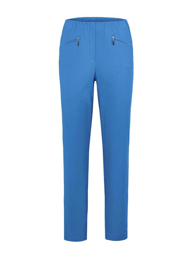 GOLDNER 2-in-1-Hose »Kurzgröße Schlupfhose LOUISA mit Steppnähten« Ohne