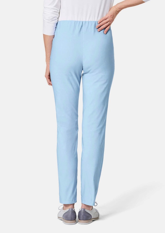 GOLDNER 2-in-1-Hose »Kurzgröße Schlupfhose LOUISA mit Steppnähten« Ohne