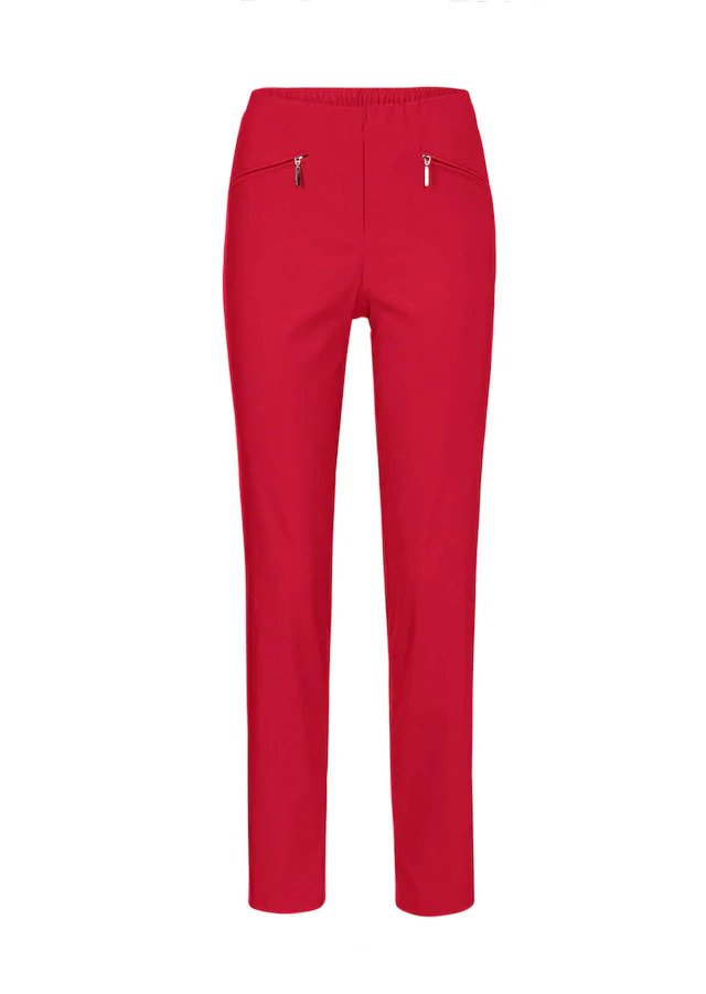 GOLDNER 2-in-1-Hose »Kurzgröße Schlupfhose LOUISA mit Steppnähten« Ohne