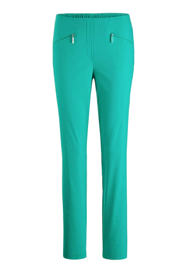 GOLDNER 2-in-1-Hose »Kurzgröße Schlupfhose LOUISA mit Steppnähten« Ohne