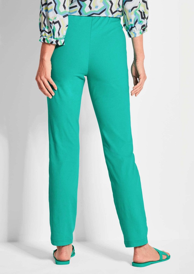 GOLDNER 2-in-1-Hose »Kurzgröße Schlupfhose LOUISA mit Steppnähten« Ohne