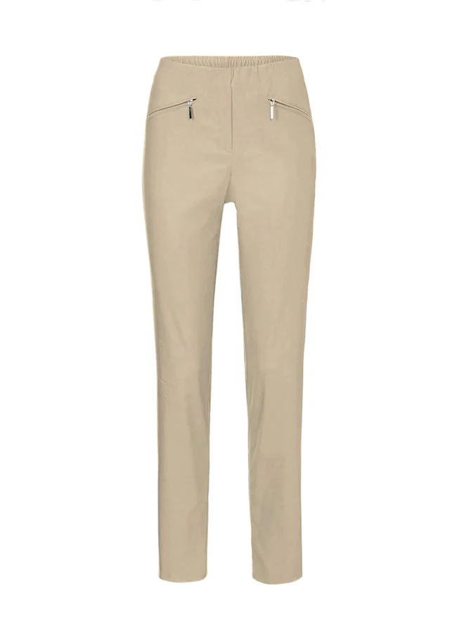 GOLDNER 2-in-1-Hose »Kurzgröße Schlupfhose LOUISA mit Steppnähten« Ohne