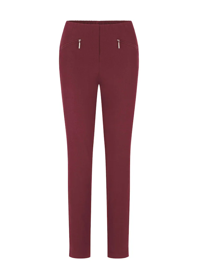 GOLDNER 2-in-1-Hose »Kurzgröße Schlupfhose LOUISA mit Steppnähten« Ohne