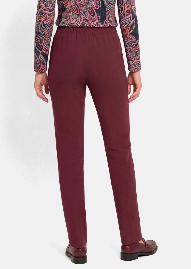 GOLDNER 2-in-1-Hose »Kurzgröße Schlupfhose LOUISA mit Steppnähten« Ohne