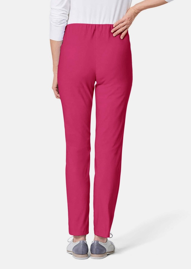 GOLDNER 2-in-1-Hose »Kurzgröße Schlupfhose LOUISA mit Steppnähten« Ohne