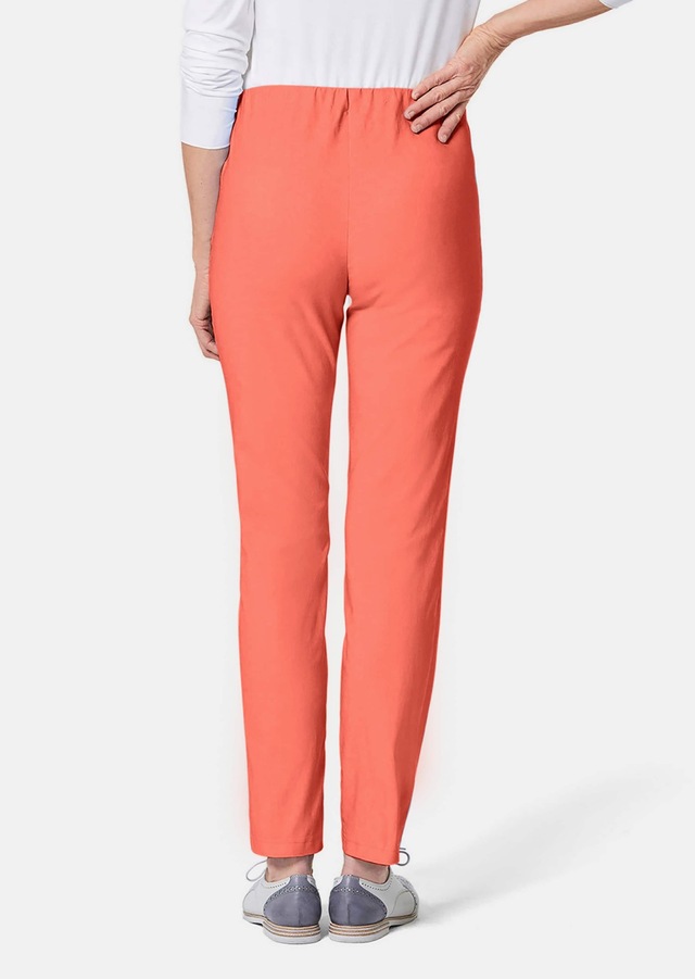 GOLDNER 2-in-1-Hose »Kurzgröße Schlupfhose LOUISA mit Steppnähten« Ohne