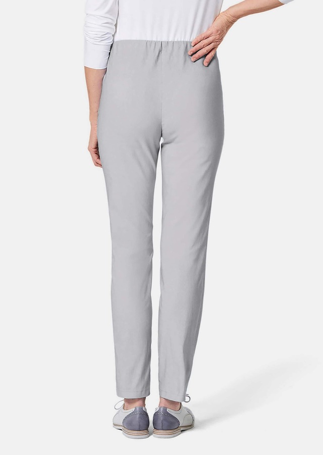 GOLDNER 2-in-1-Hose »Kurzgröße Schlupfhose LOUISA mit Steppnähten« Ohne