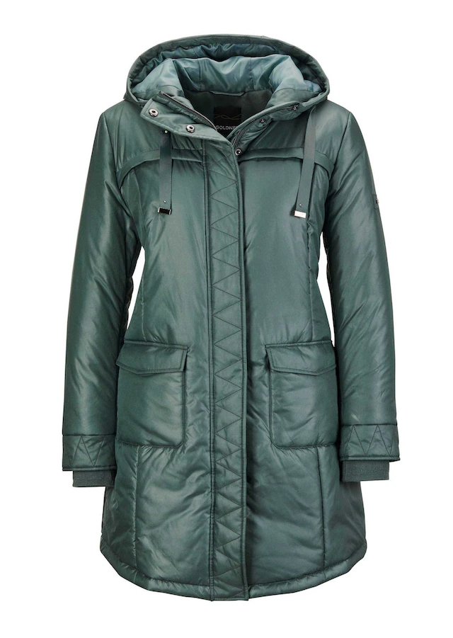 GOLDNER Winterjacke »Kurzgröße Anorak« Ziersteppung