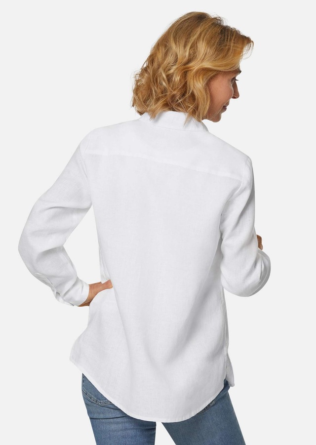 GOLDNER Langarmbluse »Kurzgröße Bequeme Damen Businessbluse« Ohne