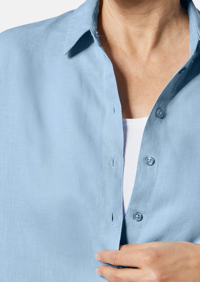 GOLDNER Langarmbluse »Bequeme Damen Businessbluse« Ohne