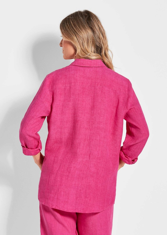 GOLDNER Langarmbluse »Kurzgröße Bequeme Damen Businessbluse« Ohne