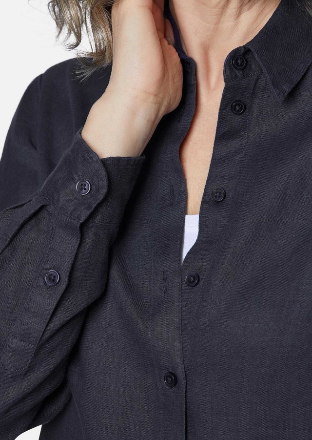 GOLDNER Langarmbluse »Kurzgröße Bequeme Damen Businessbluse« Ohne