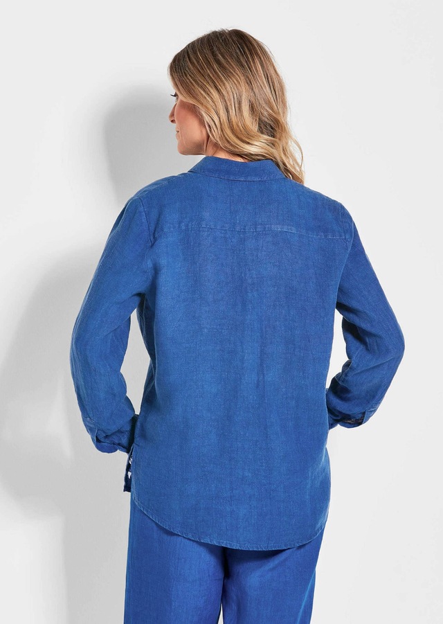 GOLDNER Langarmbluse »Kurzgröße Bequeme Damen Businessbluse« Ohne