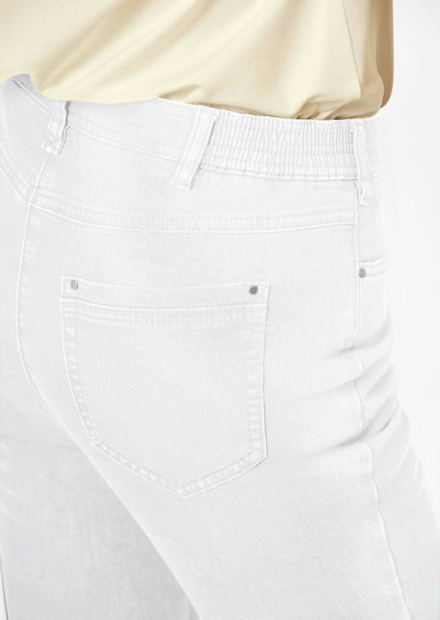 GOLDNER Regular-fit-Jeans »Denimhose mit Stretchkomfort« Ohne