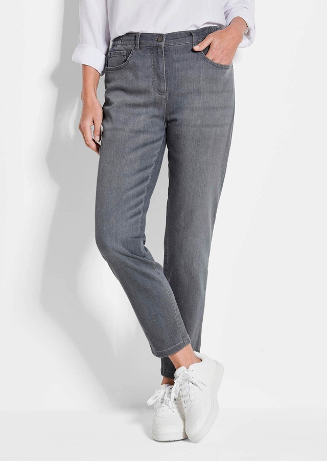 GOLDNER 7/8-Hose »Kurzgröße Slim Fit Jeans BELLA mit Dehnbund« Ohne