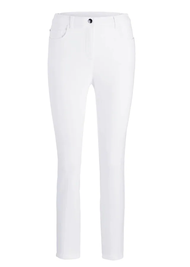 GOLDNER 7/8-Hose »Kurzgröße Slim Fit Jeans BELLA mit Dehnbund« Ohne