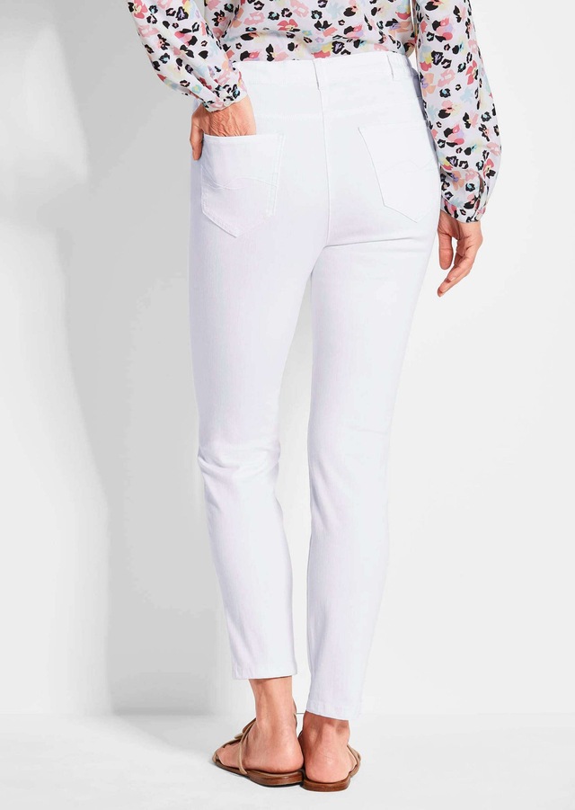 GOLDNER 7/8-Hose »Kurzgröße Slim Fit Jeans BELLA mit Dehnbund« Ohne