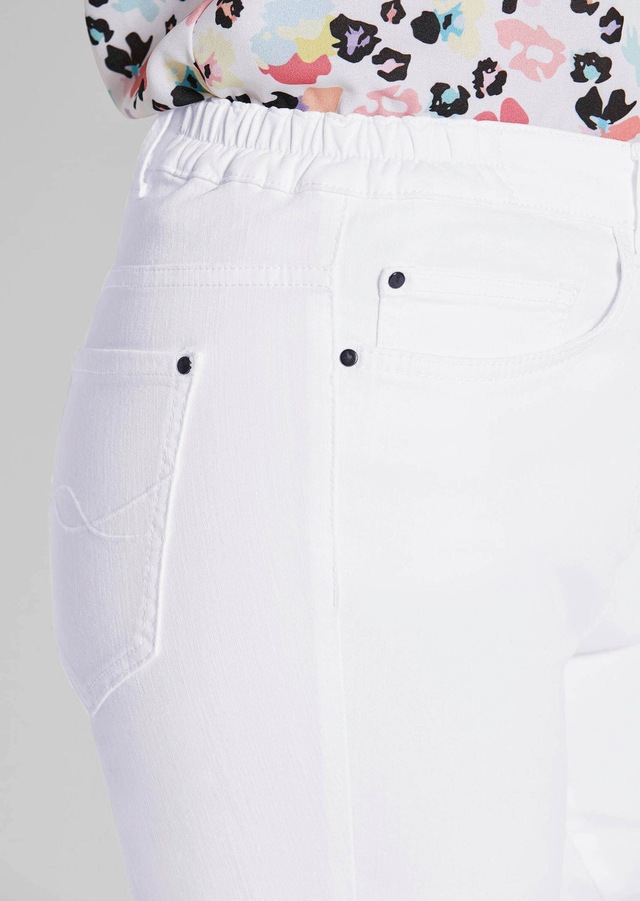 GOLDNER 7/8-Hose »Kurzgröße Slim Fit Jeans BELLA mit Dehnbund« Ohne