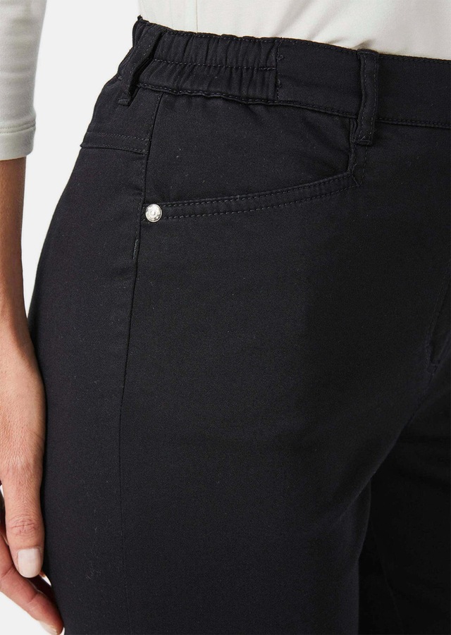 GOLDNER Stoffhose »Kurzgröße Baumwollhose mit Dehnbund« Ohne