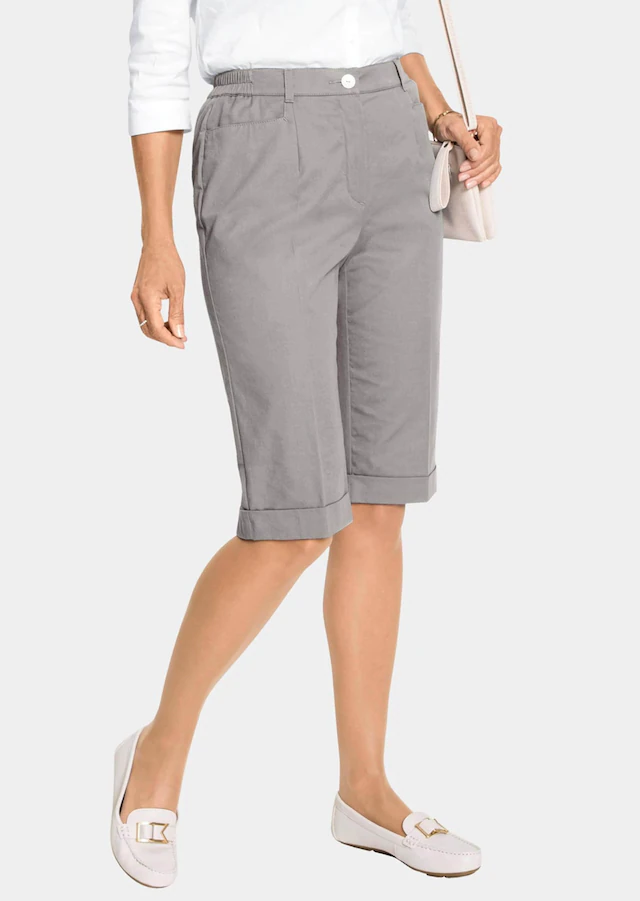 GOLDNER 7/8-Hose »Kurzgröße Bermuda-Baumwollhose Carla« Ohne