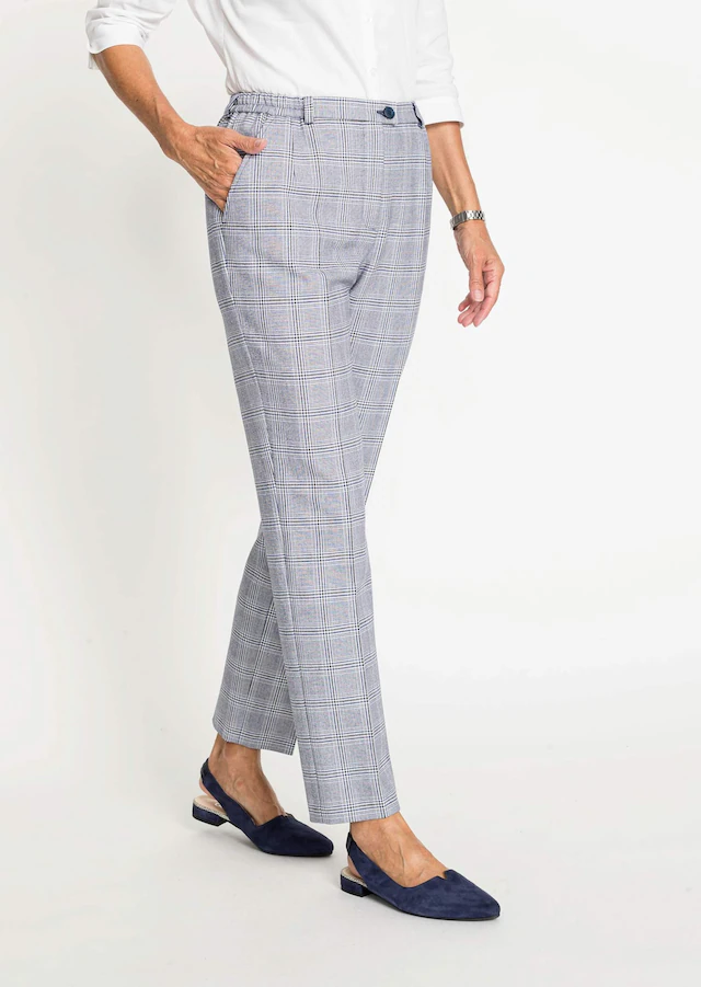 GOLDNER 2-in-1-Hose »Karohose Carla« Ohne