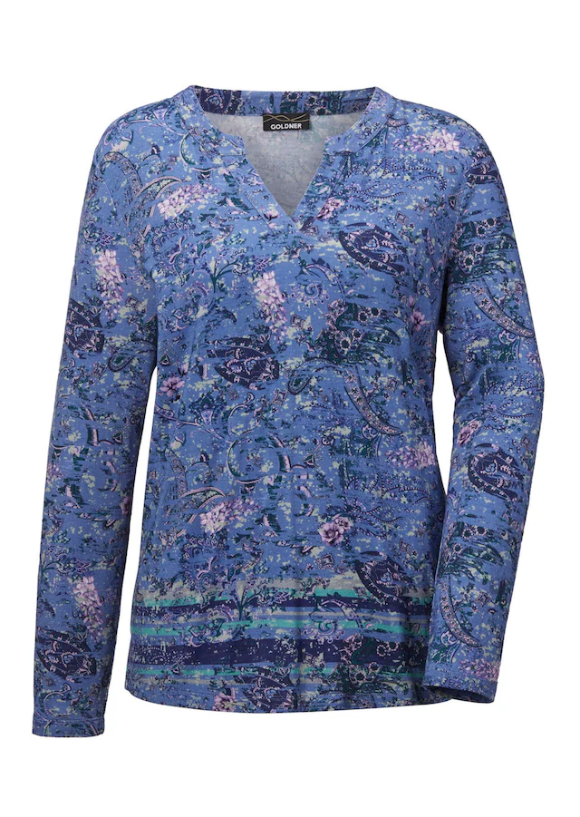 GOLDNER Print-Shirt »Elegantes Blusenshirt, Paisley-Design« keine/nicht relevant
