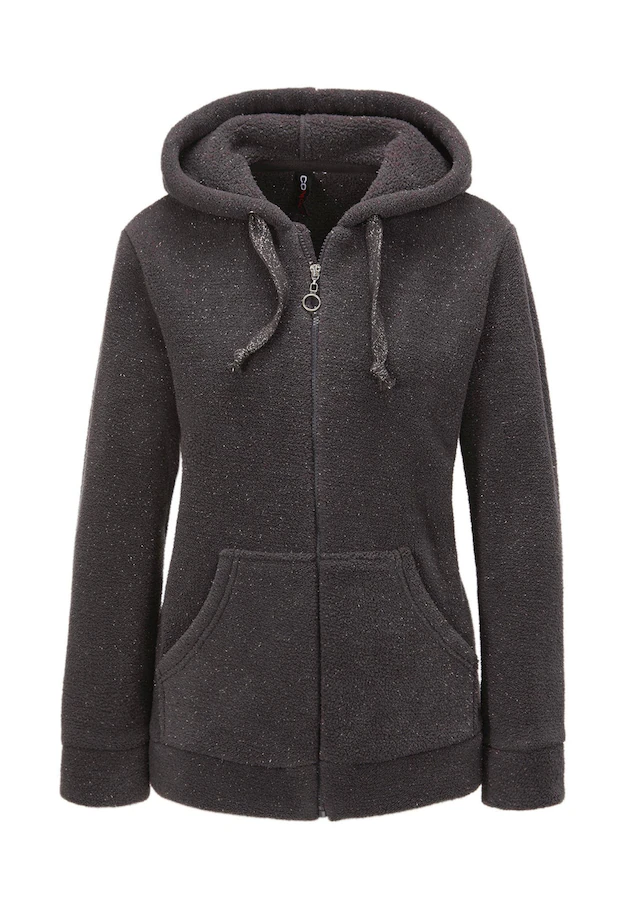 GOLDNER Strickjacke »Kurzgröße Flausch-Freizeitjacke in Blousonform« keine/nicht Relevant