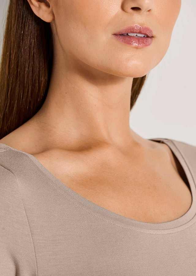 MADELEINE 3/4-Arm-Shirt »Blusenshirt Halbarm Viskose-Oberteil für Damen«