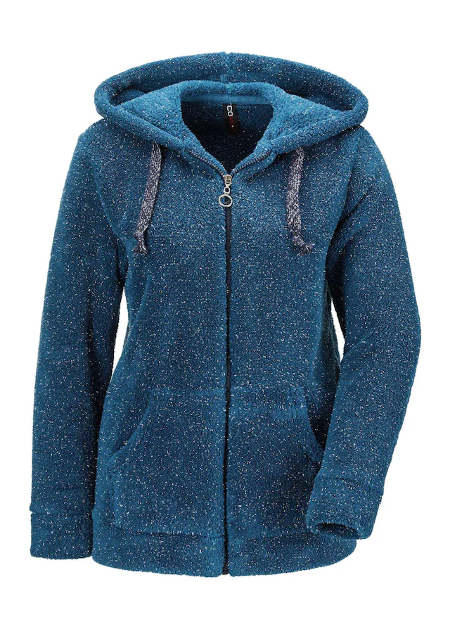 GOLDNER Strickjacke »Flausch-Freizeitjacke in Blousonform« keine/nicht Relevant
